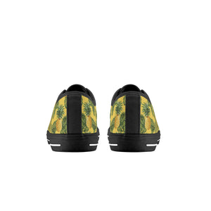 Pineapple Kid's Low Top Canvas Shoes