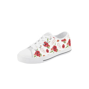 Poppy Kid's Low Top Canvas Shoes