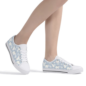 Polar Bear Women's Low Top Canvas Shoes