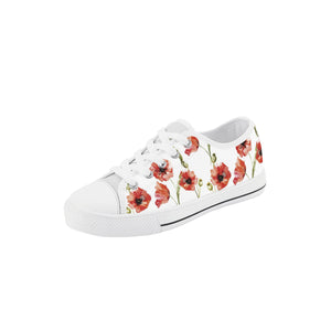 Poppy Kid's Low Top Canvas Shoes