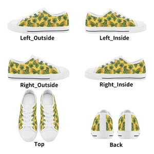 Pineapple Kid's Low Top Canvas Shoes