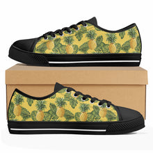 Pineapple Women's Low Top Canvas Shoes