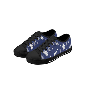 Polar Bear Kid's Low Top Canvas Shoes