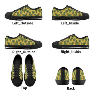 Pineapple Kid's Low Top Canvas Shoes