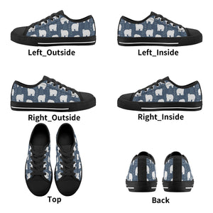 Polar Bear Kid's Low Top Canvas Shoes