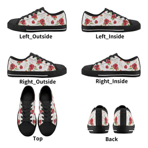 Poppy Kid's Low Top Canvas Shoes