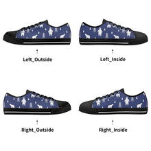 Polar Bear Women's Low Top Canvas Shoes