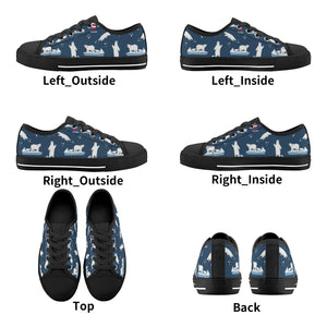 Polar Bear Kid's Low Top Canvas Shoes