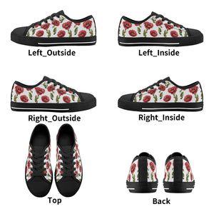 Poppy Kid's Low Top Canvas Shoes