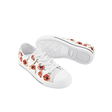 Poppy Kid's Low Top Canvas Shoes