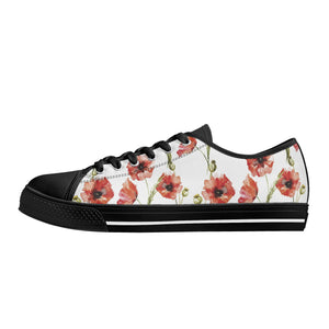 Poppy Women's Low Top Canvas Shoes