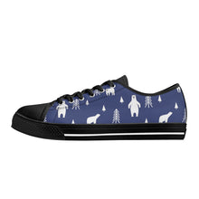Polar Bear Women's Low Top Canvas Shoes