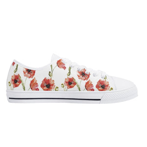 Poppy Women's Low Top Canvas Shoes