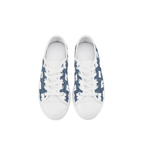 Polar Bear Kid's Low Top Canvas Shoes