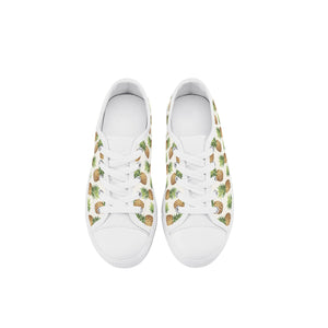 Pineapple Kid's Low Top Canvas Shoes