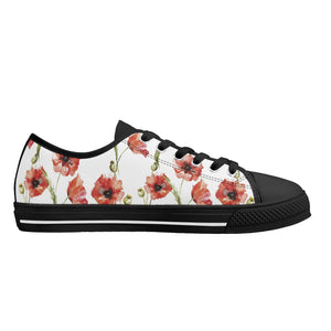 Poppy Women's Low Top Canvas Shoes