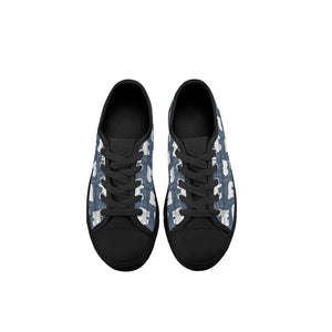 Polar Bear Kid's Low Top Canvas Shoes