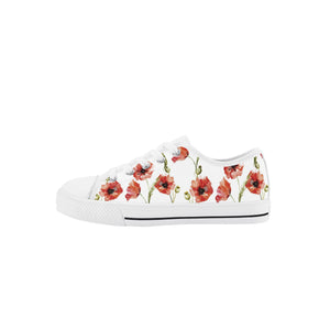 Poppy Kid's Low Top Canvas Shoes