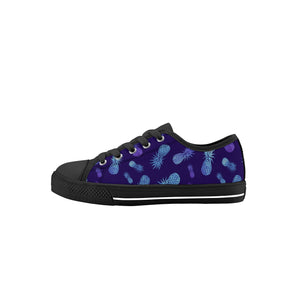 Pineapple Kid's Low Top Canvas Shoes