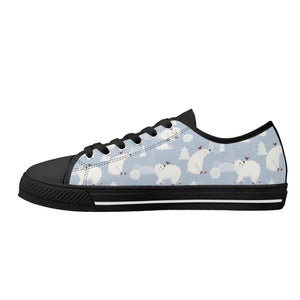 Polar Bear Women's Low Top Canvas Shoes