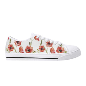 Poppy Women's Low Top Canvas Shoes