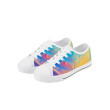 Psychedelic Kid's Low Top Canvas Shoes