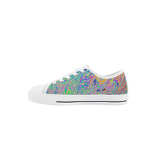 Psychedelic Kid's Low Top Canvas Shoes
