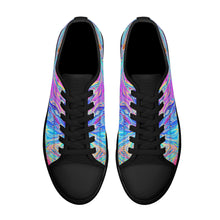 Psychedelic Women's Low Top Canvas Shoes
