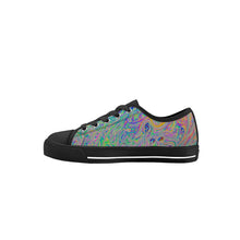 Psychedelic Kid's Low Top Canvas Shoes