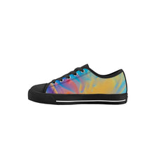 Psychedelic Kid's Low Top Canvas Shoes