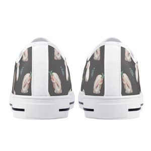 Rabbit Women's Low Top Canvas Shoes