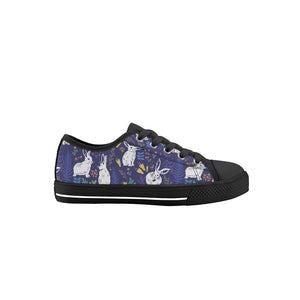 Rabbit Kid's Low Top Canvas Shoes