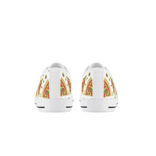 Pizza Kid's Low Top Canvas Shoes