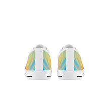Psychedelic Kid's Low Top Canvas Shoes