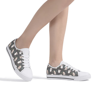Rabbit Women's Low Top Canvas Shoes