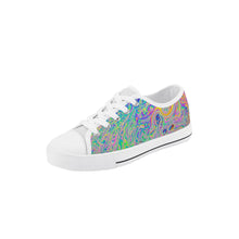 Psychedelic Kid's Low Top Canvas Shoes