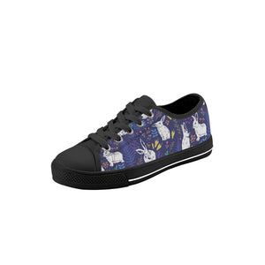 Rabbit Kid's Low Top Canvas Shoes