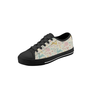 Rabbit Kid's Low Top Canvas Shoes