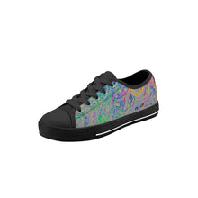 Psychedelic Kid's Low Top Canvas Shoes