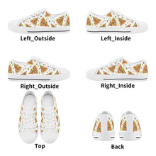 Pizza Kid's Low Top Canvas Shoes
