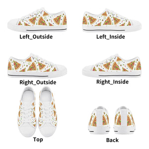 Pizza Kid's Low Top Canvas Shoes