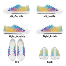 Psychedelic Kid's Low Top Canvas Shoes