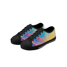 Psychedelic Kid's Low Top Canvas Shoes