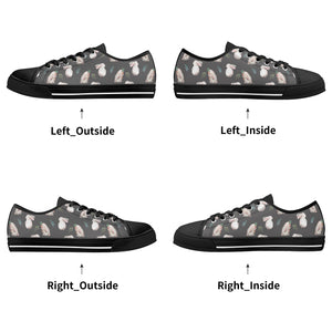 Rabbit Women's Low Top Canvas Shoes