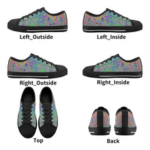 Psychedelic Kid's Low Top Canvas Shoes