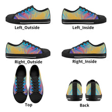 Psychedelic Kid's Low Top Canvas Shoes