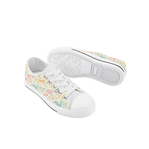 Rabbit Kid's Low Top Canvas Shoes