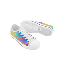 Psychedelic Kid's Low Top Canvas Shoes
