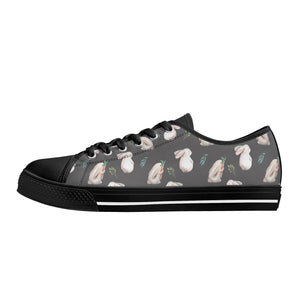 Rabbit Women's Low Top Canvas Shoes
