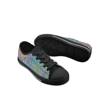 Psychedelic Kid's Low Top Canvas Shoes